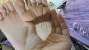 钢管舞女的脚