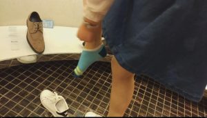 晚春鞋店棉袜试鞋MM合集[0151]