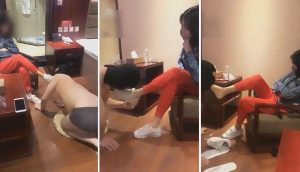 【莱莱女王】臭棉袜美脚深喉-97LZTD-1012222930