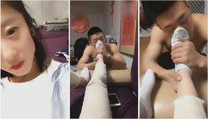 【K蛋女王】闻臭棉袜舔美脚-97LZTD-1836