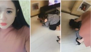 【碧凡女女】羞辱舔鞋遛狗钻裆-97LZTD-2019