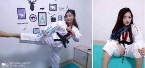 重庆仙儿女王跆拳道调教-97LZTD-2071