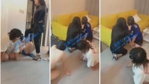 【双子姬大小姐】羞辱夫妻奴—踢女M男m废物-97LZTD-2658