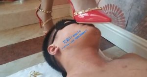 懿女王高跟鞋踩踏-97LZTD-2888