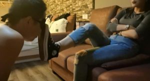 【女神学院·仙儿】唯美玉足擦过舌尖-97LZTD-3435