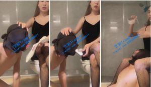 【女暴君】卫生间胶带撕乳姨妈巾封嘴-97LZTD-3479