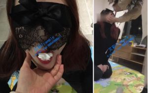 【Verin维因】女奴篇-强制圣水钻胯吃纸巾羞辱-97LZTD-1154