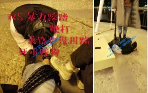 【微甜S】户外双S暴力踩踏 鞭打 鹅卵石遛狗 求饶没用-97LZTD-1185