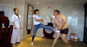 【冰时代】安琪S 捐出贱命当陪练-97LZTD-1243