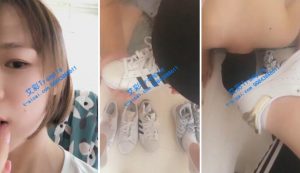 冷颜女王-鞋袜tj学生狗顶礼膜拜-97LZTD-1321
