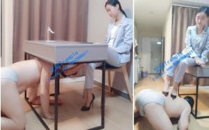小小小魔女一办公桌下的狗-97LZTD-1580