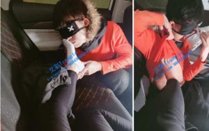 【冰冰女王s】出租车恋足，闻运动一天的臭袜子！-97LZTD-1683
