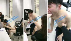 【米爷爷】剧情：女S男m 猜猜会议室会发生什么