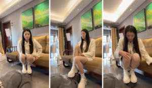 【伊未】坐脸窒息-高跟皮鞋白袜踩-97LZTD-32437