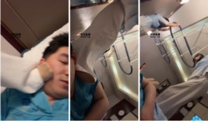 【素人抽水机】开发素人技师踩踏虐【下】-97LZTD-32510