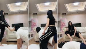 【江湖狼】纹身小主-裸足深喉舔-97LZTD-328237