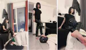 【江湖狼】坐脸窒息-踩踏虐绿帽奴-97LZTD-328283