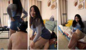 【得汐夫人】坐脸窒息-高跟虐乳-清理多双脏鞋-97LZTD-328310