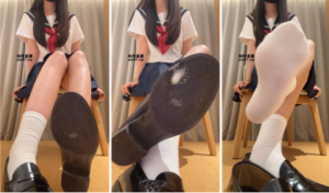 【第一视角】【奈奈sama】jk白棉袜裸足连炸两次-97LZTD-328427