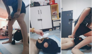 【凤主大人】黑丝脚踩踏喂食专场-97LZTD-328497