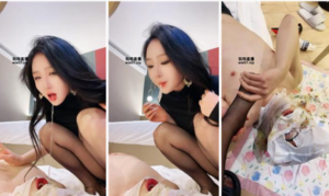【知妤】黑丝诱惑-喂食呕吐物-97LZTD-328633
