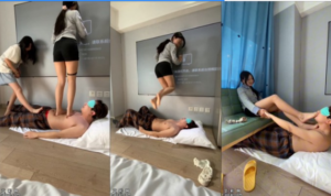 【萝莉酱】两个舞蹈生小主的跳舞毯-97LZTD-328796