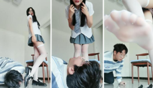 【皮皮】JK小主羞辱猥琐老师奴-97LZTD-328804