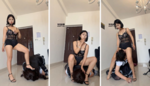 【苏苏】变装奴下跪等主人下班-97LZTD-328961