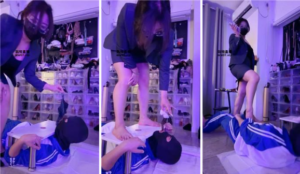 【美臀祖宗】御姐老师羞辱学生奴-97LZTD-329054