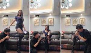 【佳禾】酸臭黑丝脚诱惑窒息-97LZTD-329223