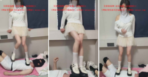 舞蹈队女孩安静踩踏灯芯瘦奴 YC-250512-2-97LZTD-329230