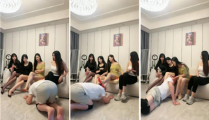 【孟禾】4S-车模S-轮流羞辱废物-97LZTD-329303