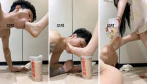 【婉纱】奶茶玉足深喉【双视角版】-97LZTD-329441