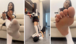 【白鹭】JK小主-皮鞋白袜踩虐-97LZTD-429601